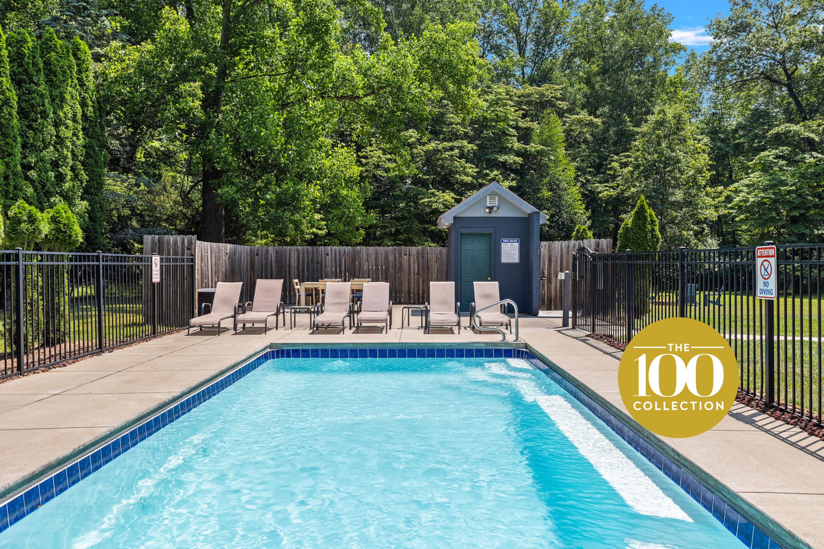 Don’t forget to pack your swimsuit! The heated pool opens for the summer season.