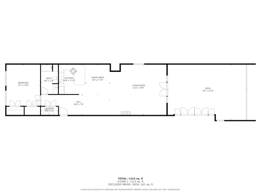 Lighthouse Lookout's Floor Plan
