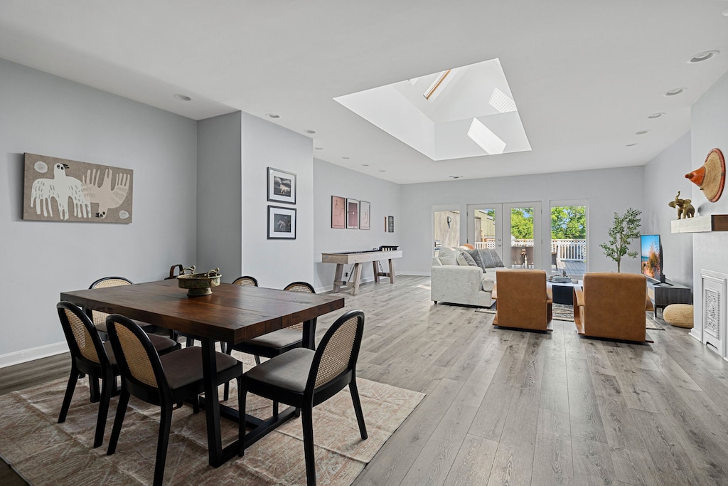 Dining, lounging, and playing—this open-concept space has it all! Perfect for entertaining or just kicking back and relaxing.