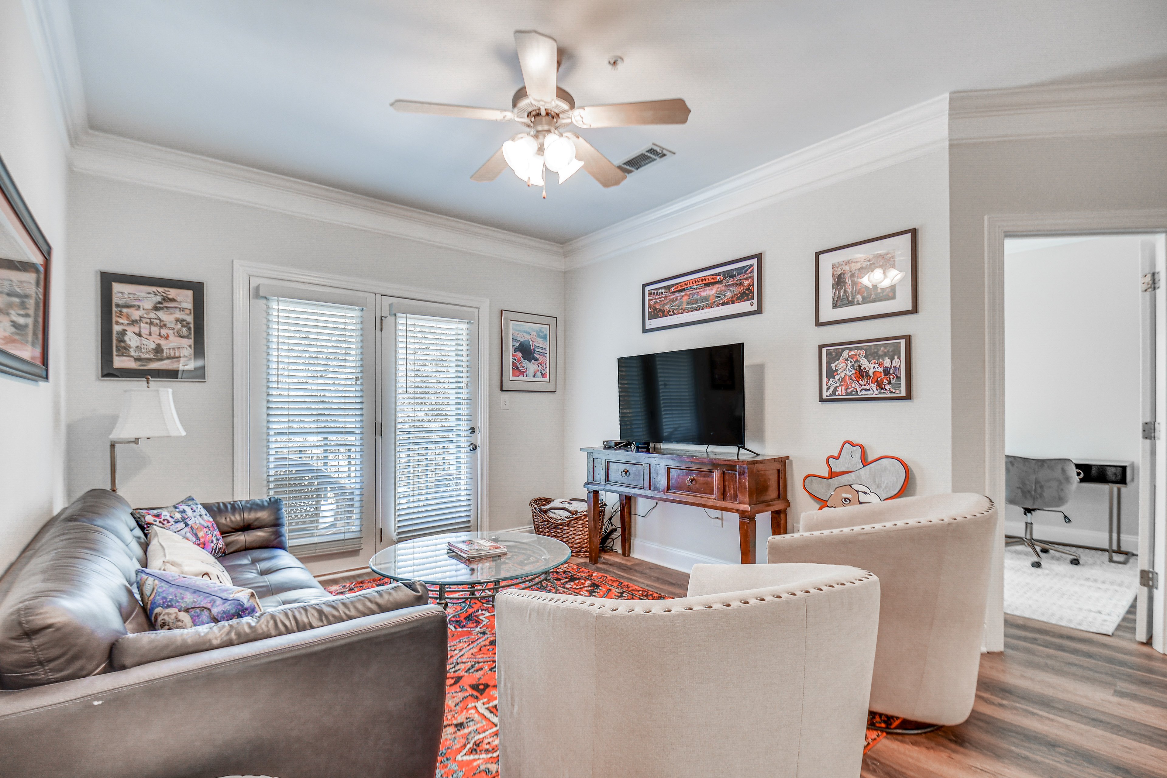 Property Image 1 - 1 Mi to UGA: Charming Athens Condo w/ Balconies!