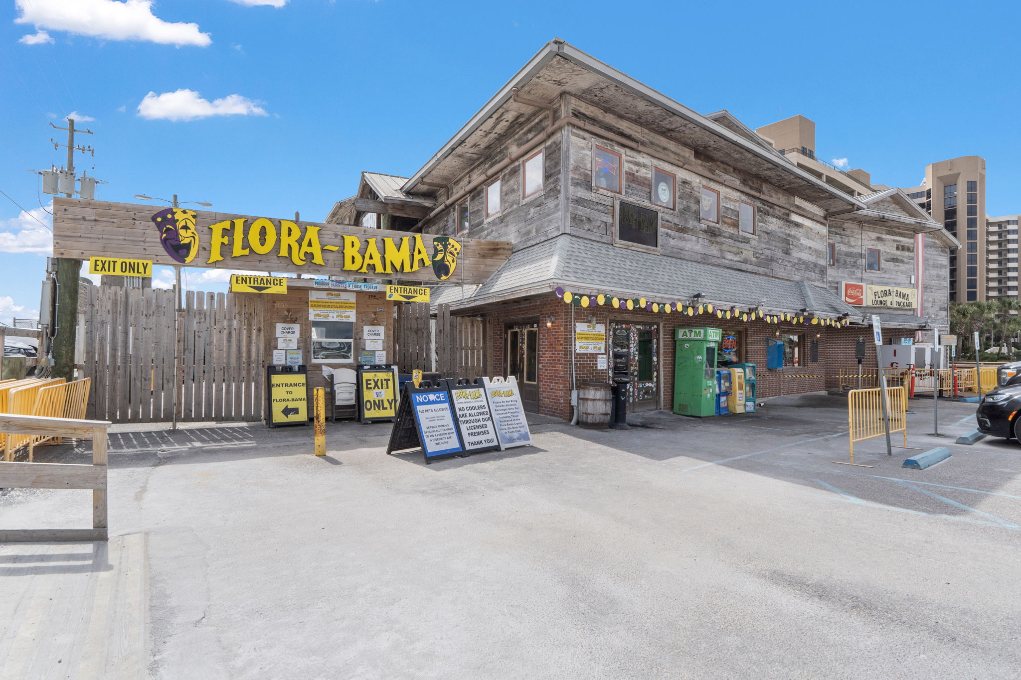 Flora Bama at the Florida state line
