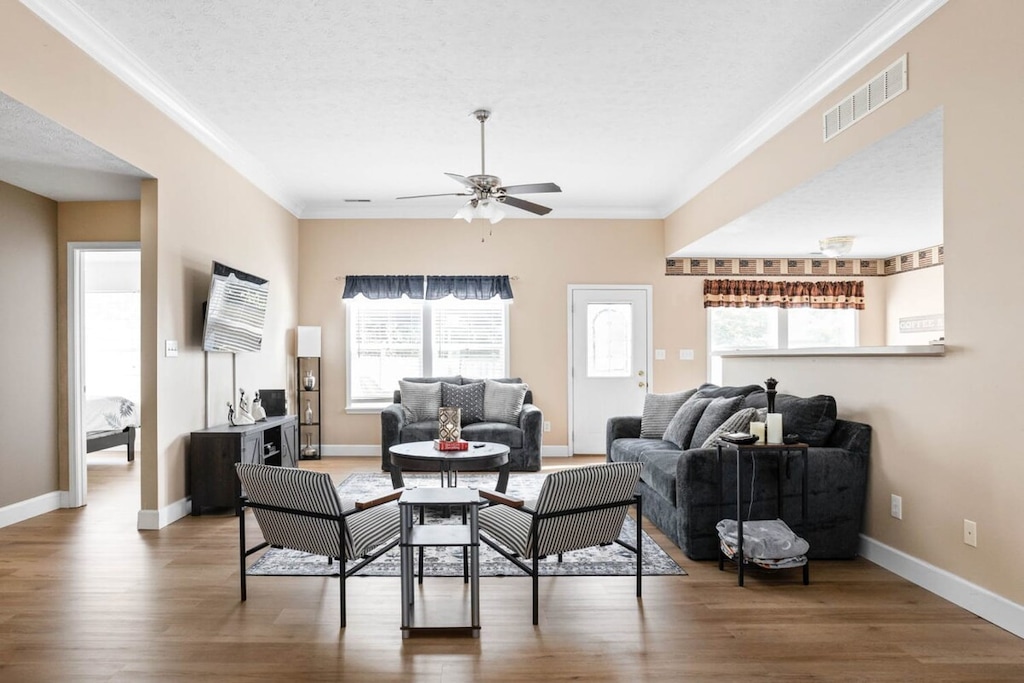 Cozy and warm living area.