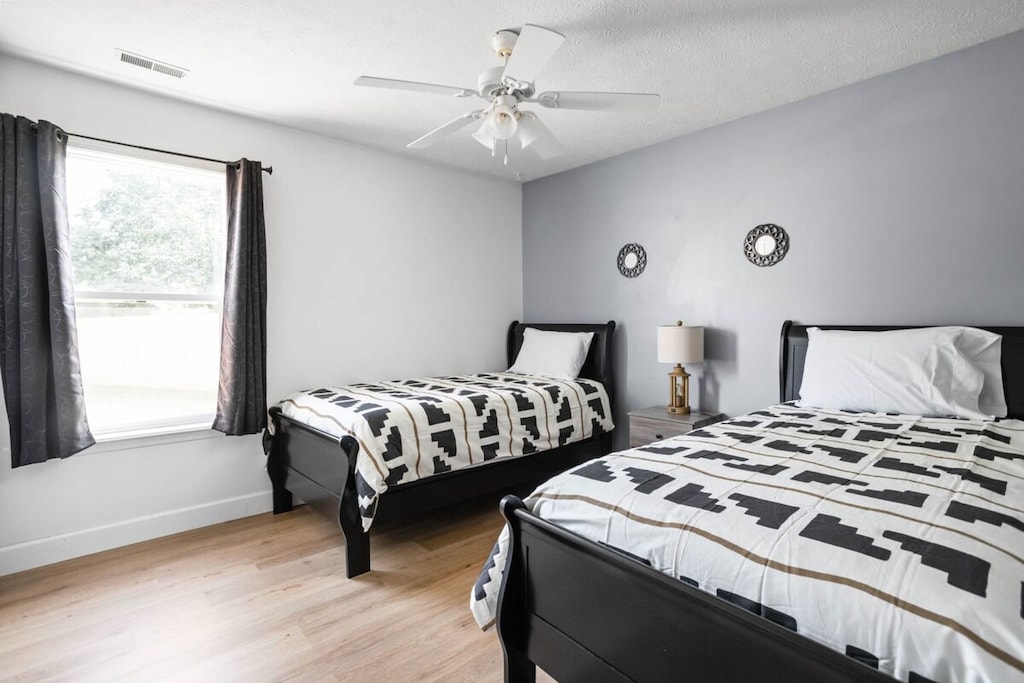 We've made sure the bedrooms are a haven of comfort with cozy beds and a relaxing atmosphere.