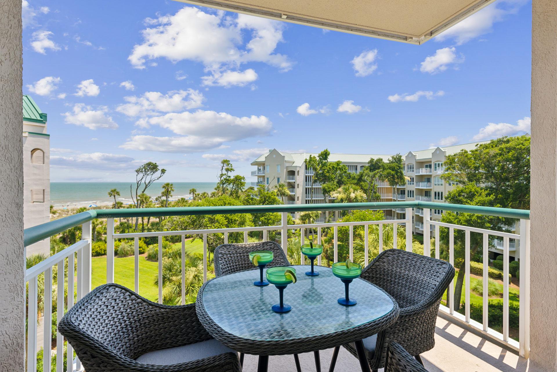 Property Image 1 - 3402 Windsor Court - Palmetto Dunes Oceanfront | Steps to Beach | Pool | Stunning Ocean Views