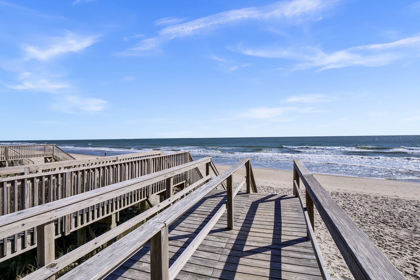 Beach access just steps away