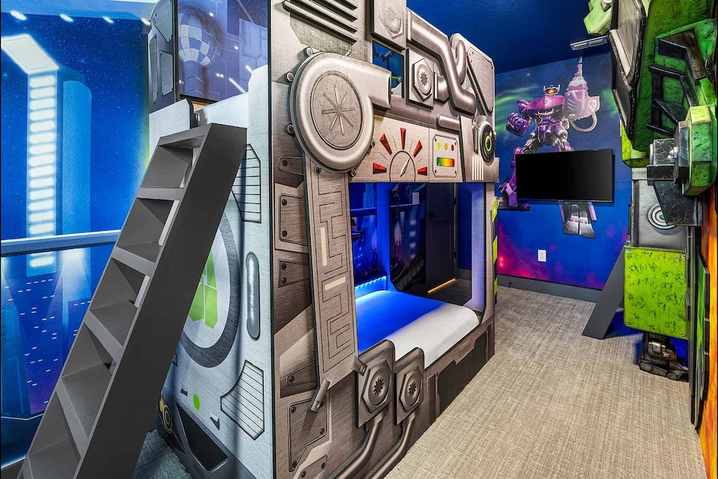 Robot Warriors *Theme Room 1* on Second Floor