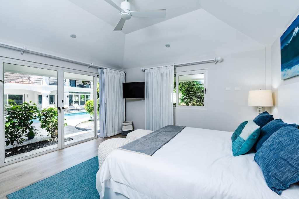 Wake up and wander straight to the beach.