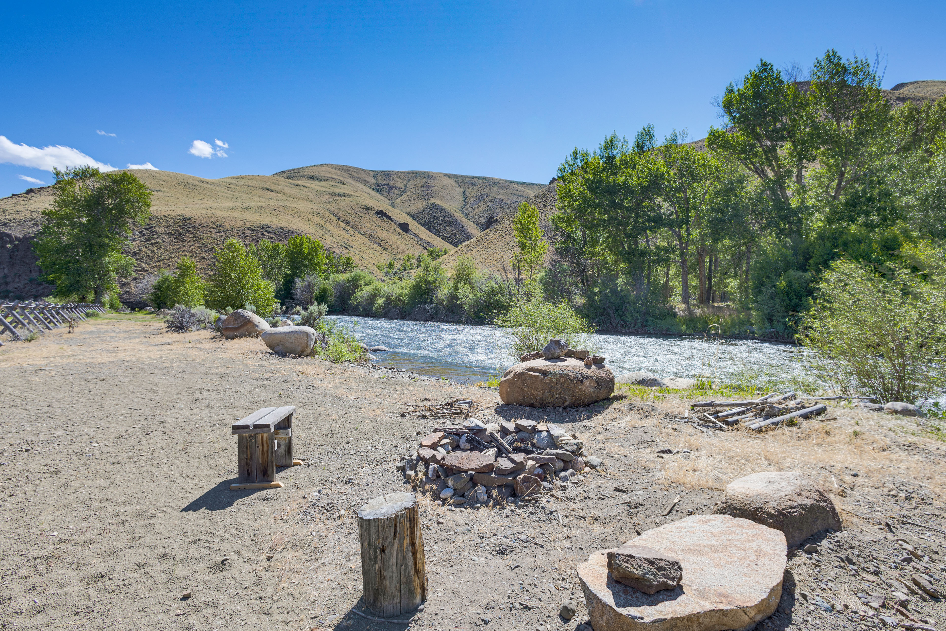 Property Image 2 - Remote Idaho Mountain Lodge w/ River Access!