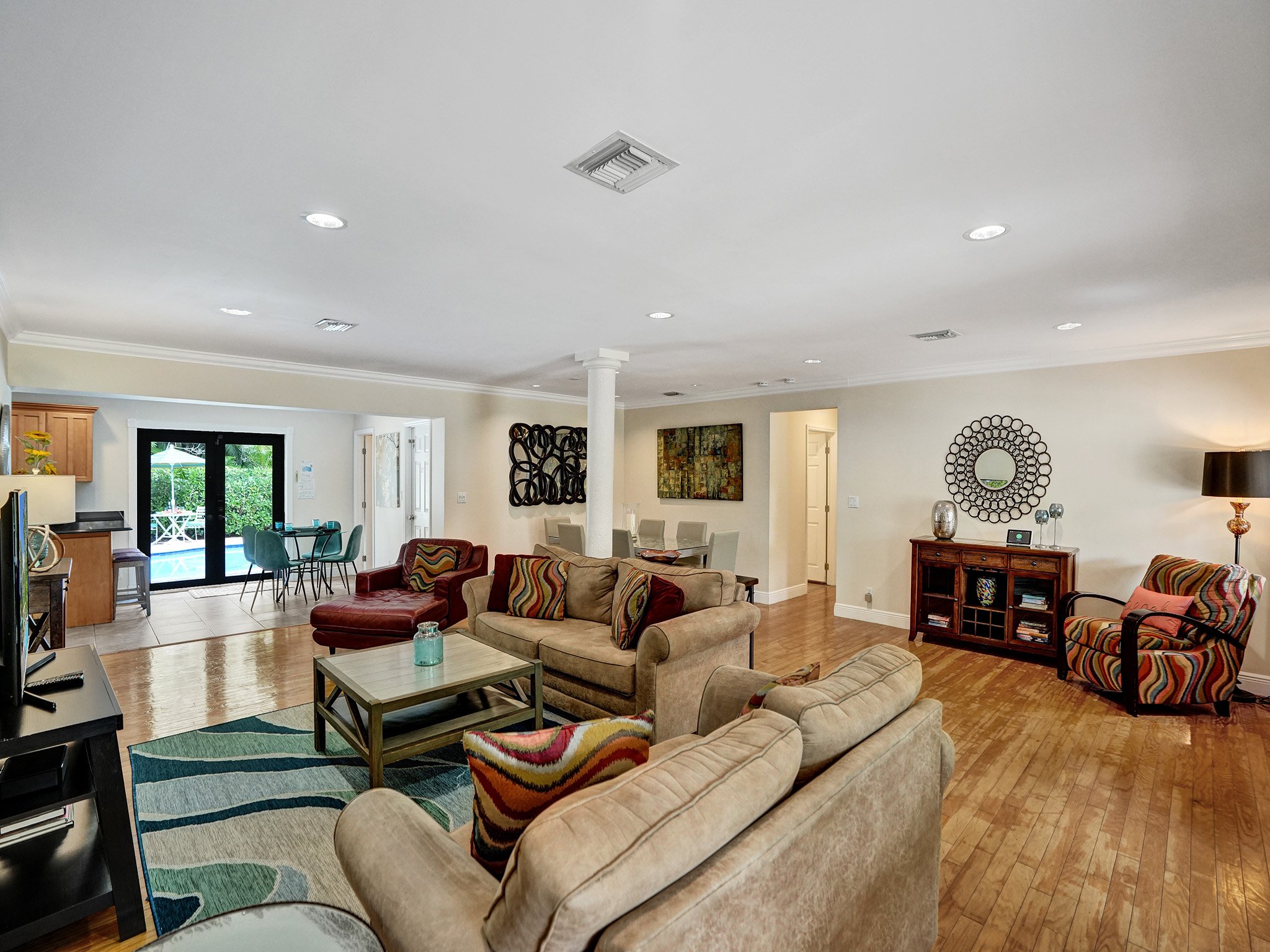 Property Image 2 - Chic 4BR Oasis w/ Pool & Cabana-Steps to Wilton Dr