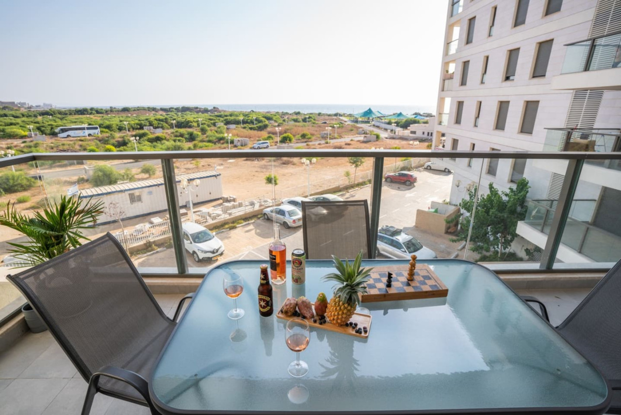 Achziv Beach Life with Stunning Sea Views