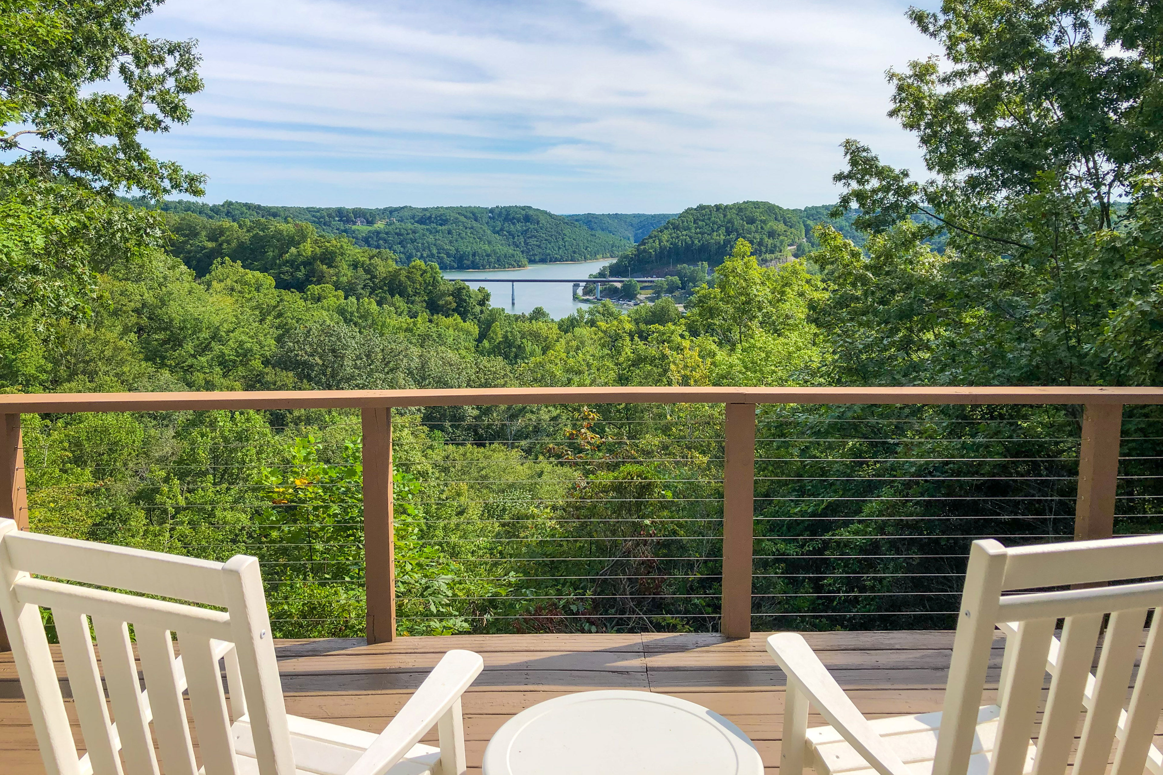 Property Image 1 - Center Hill Couples Retreat Cabin: Lake View, Deck