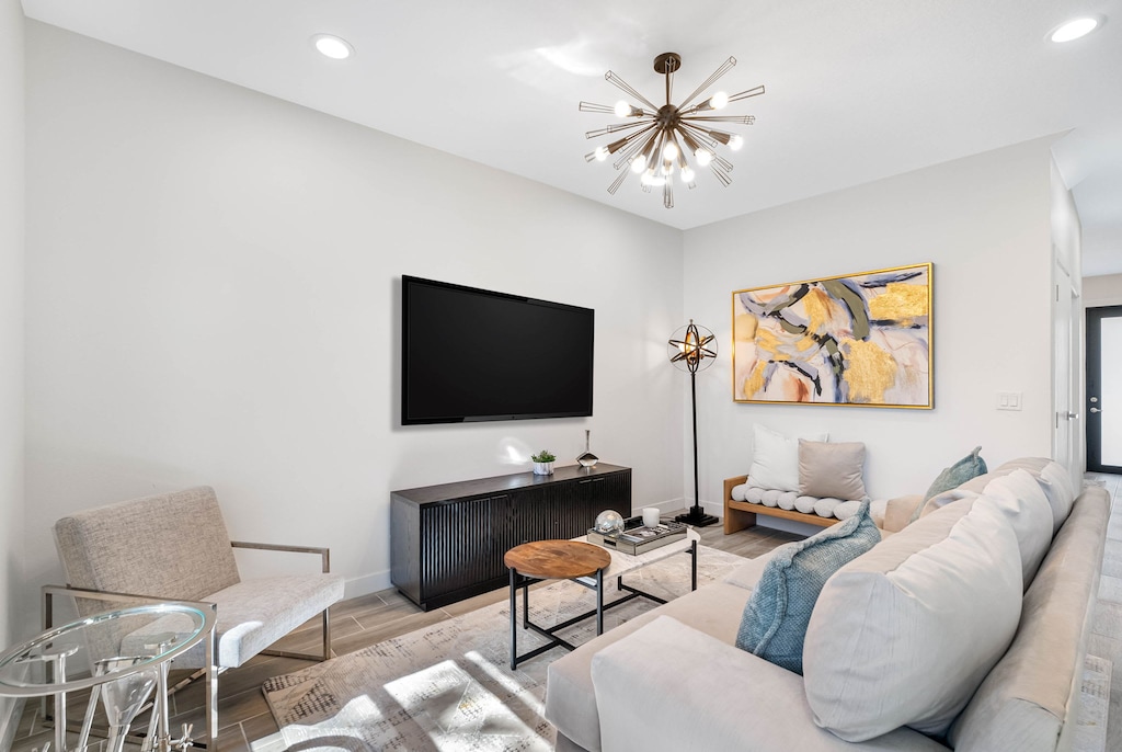 Experience the perfect blend of comfort and style in our modern living room