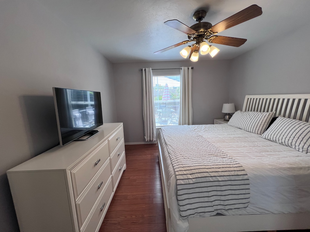 Master King Bedroom Master King Bedroom with private modern bathroom shower.