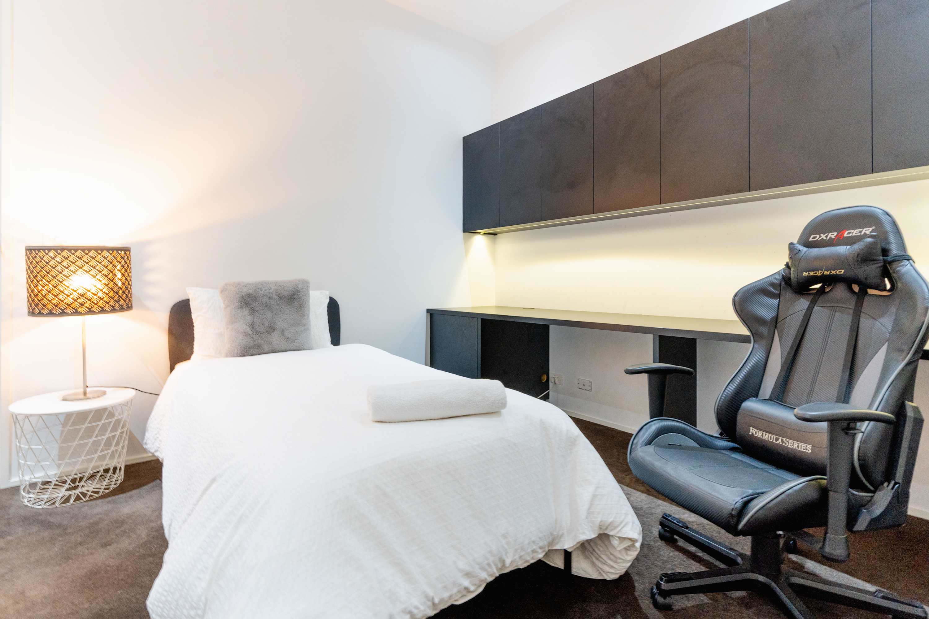 single bedroom with study space single bedroom with study space