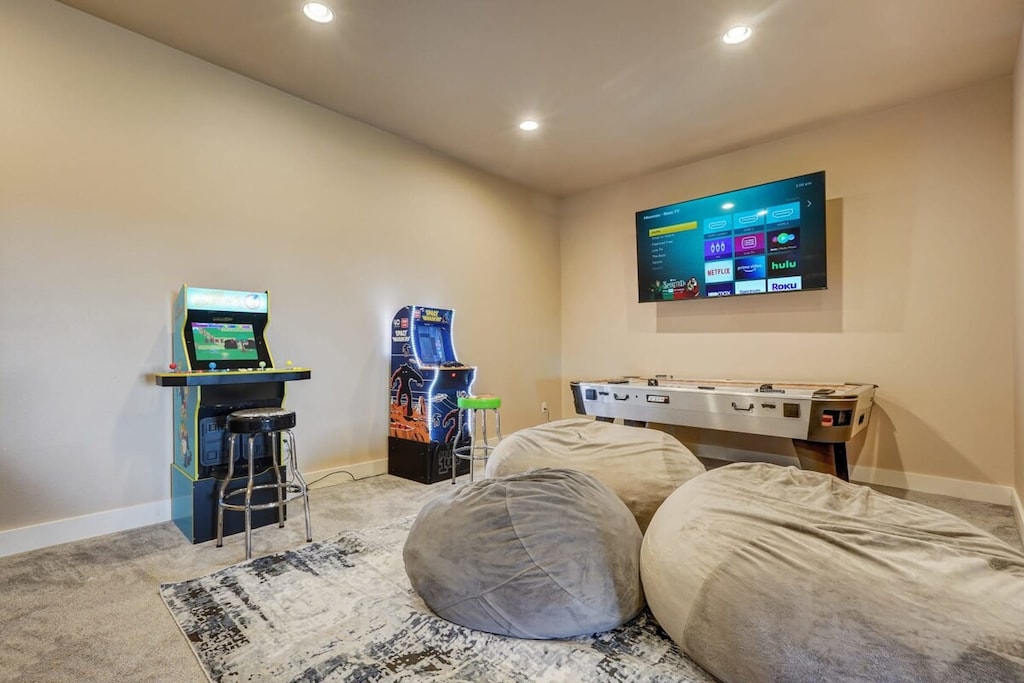A great place to play games with your pals!