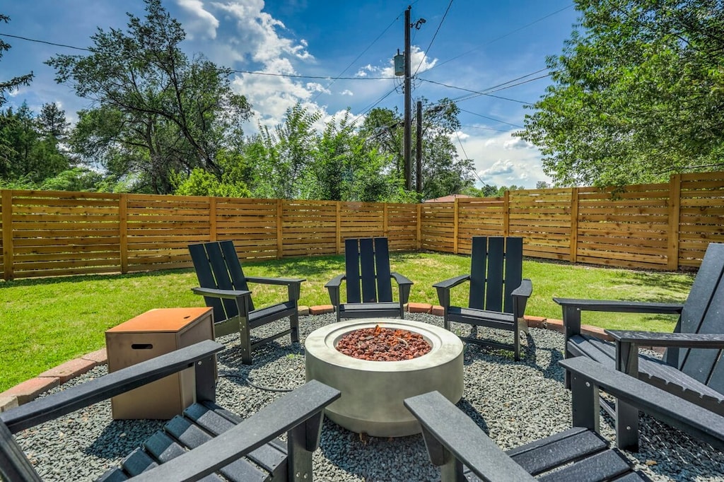 Enjoy the Colorado evenings around the fire with great company!