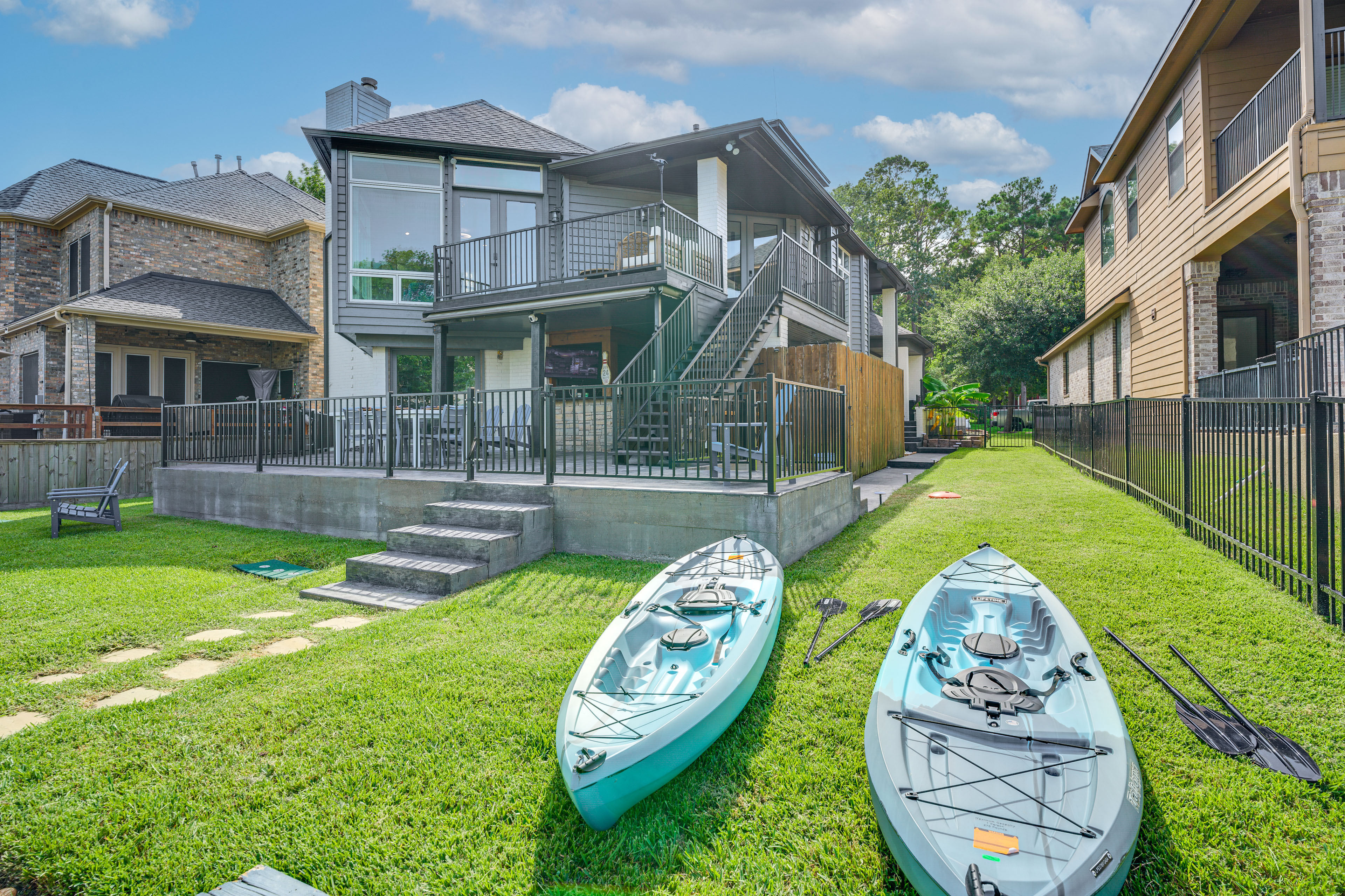 Property Image 2 - Exquisite Canal-Front Home: Access to Lake Conroe!