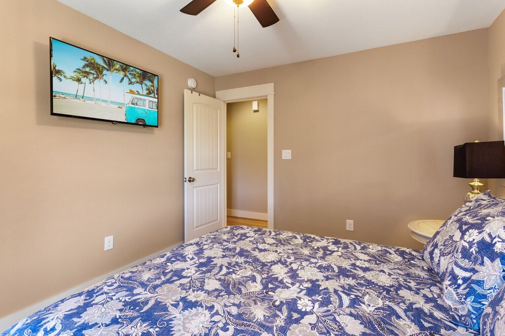 A Queen Bedroom offers even more cozy space to relax.