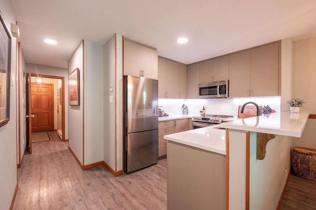 Recently renovated kitchen