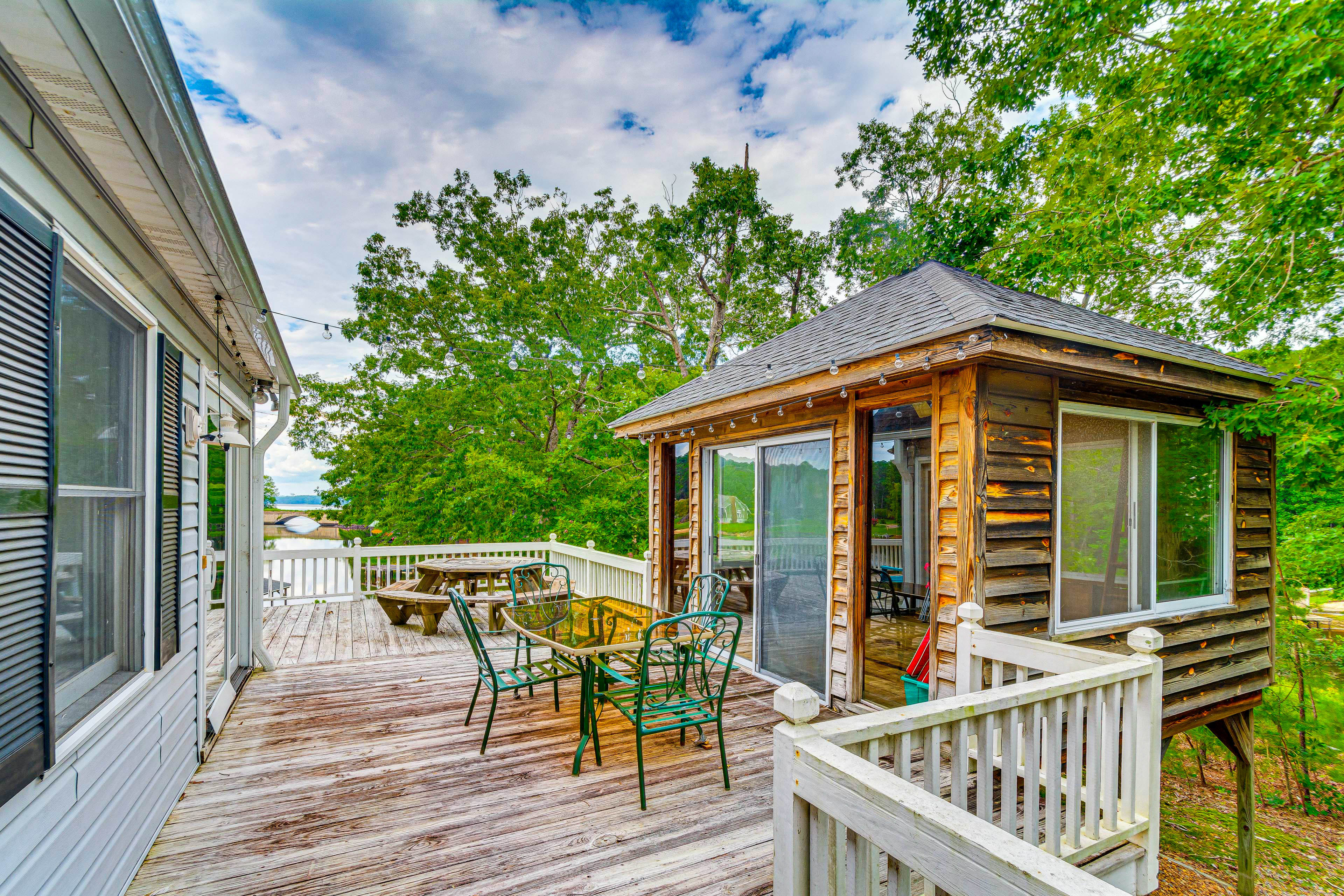 Property Image 2 - Private Island Getaway in Roanoke Rapids w/ Grill!