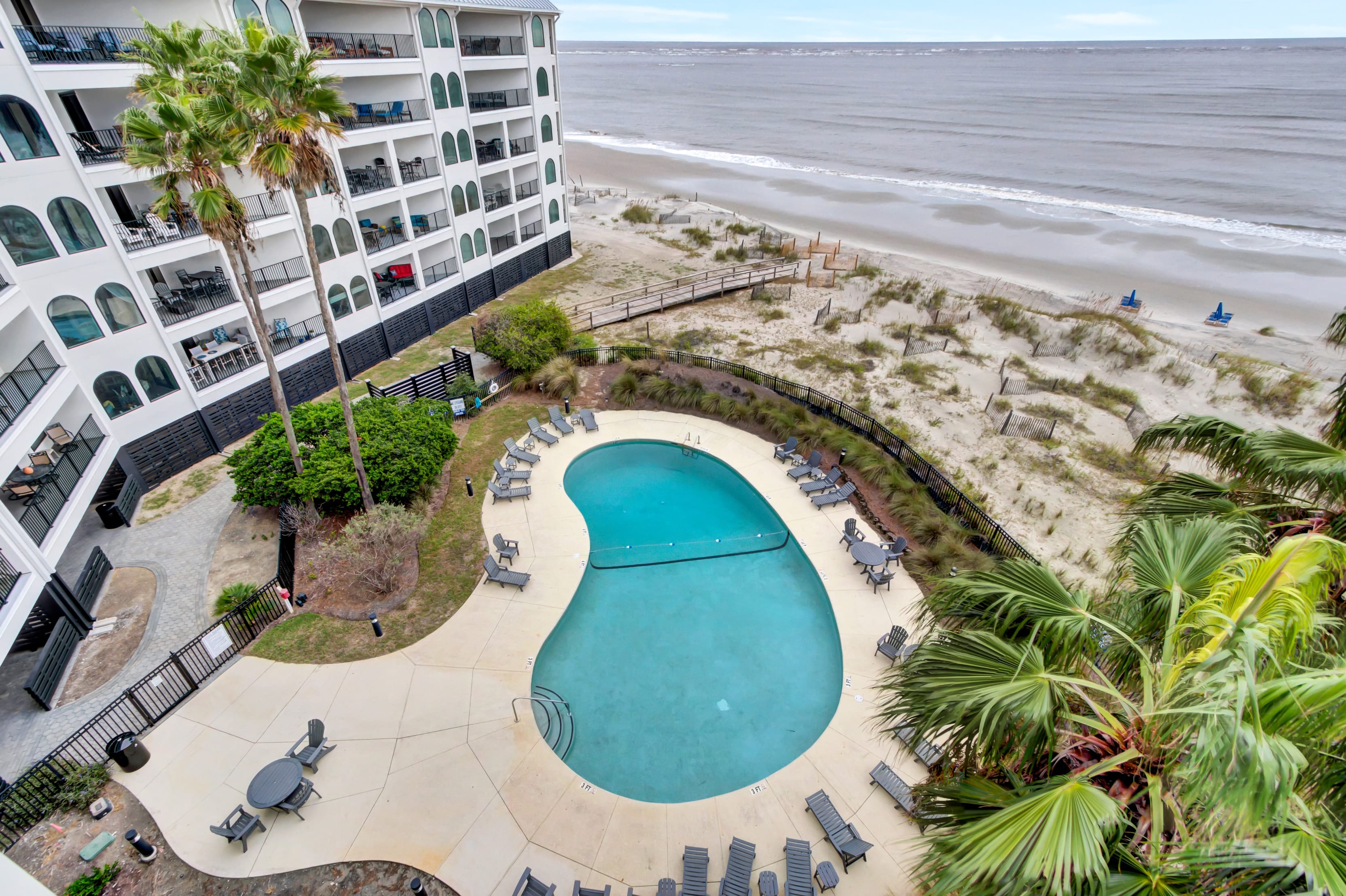 Oceanfront living.