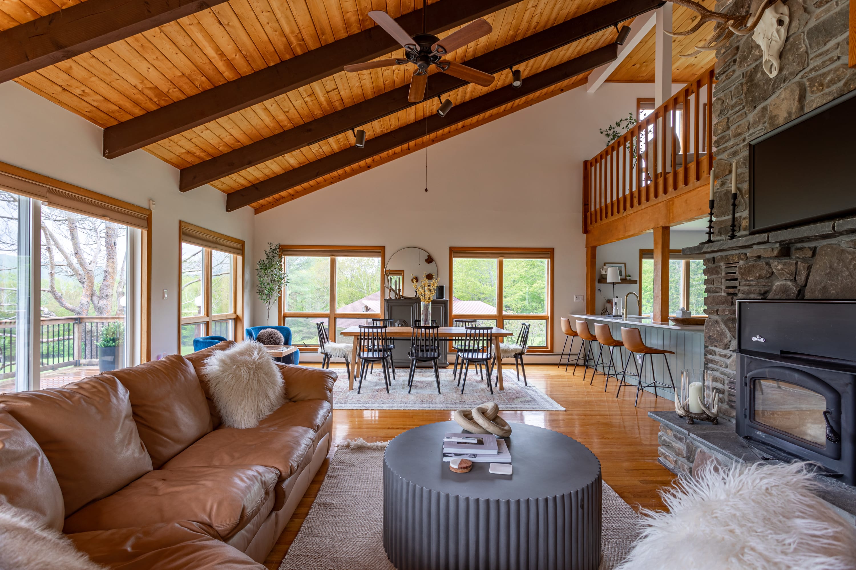 Property Image 1 - Bluebird Cabin: Firepit + Mtn Views near Belleayre