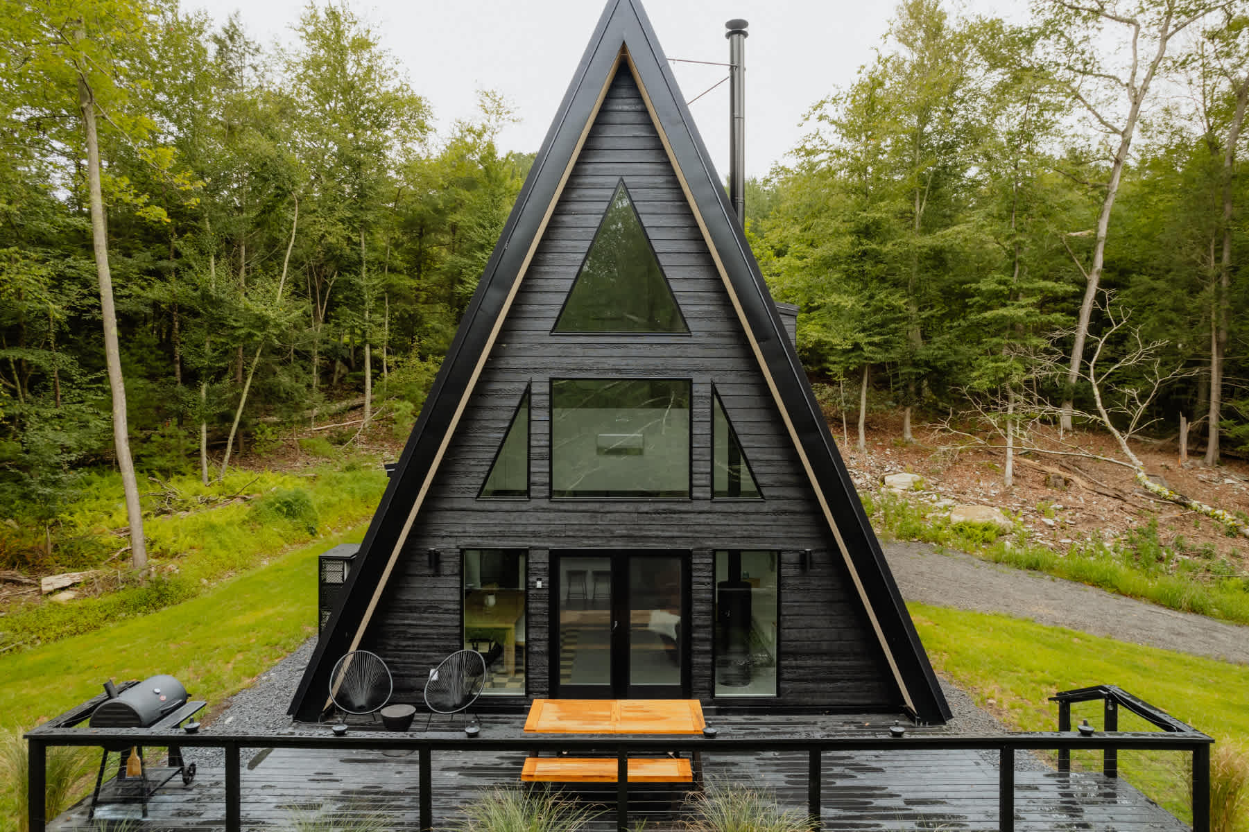 Property Image 1 - Darby AFrame: Upstate Retreat with Sauna!