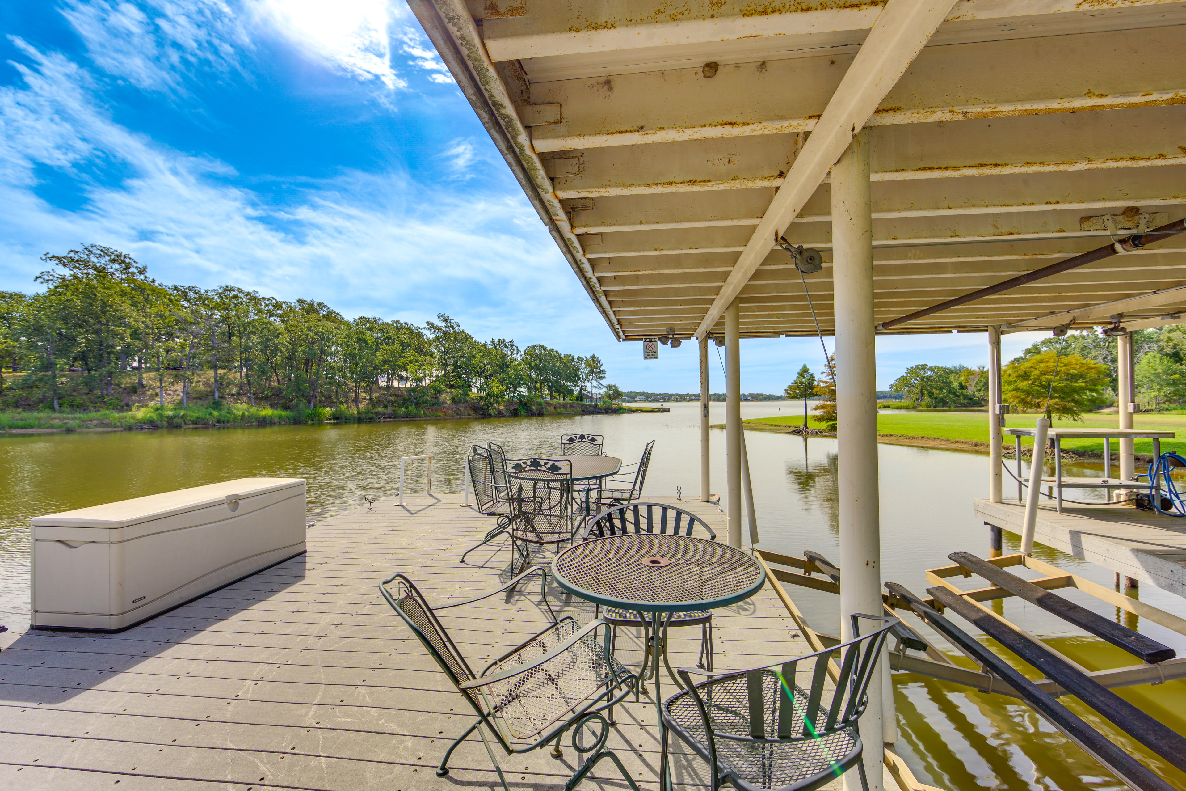 Property Image 2 - Spacious Retreat on Cedar Creek Reservoir w/ Dock!