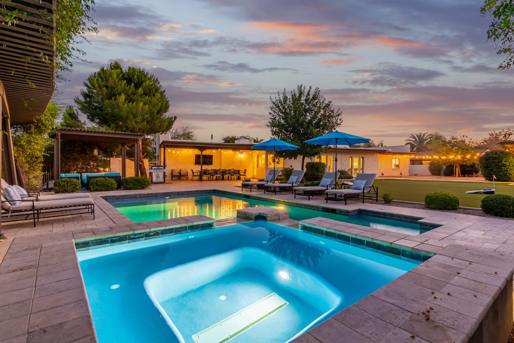 Relax After a Long Day of Fun in the Sun in the Hot Tub