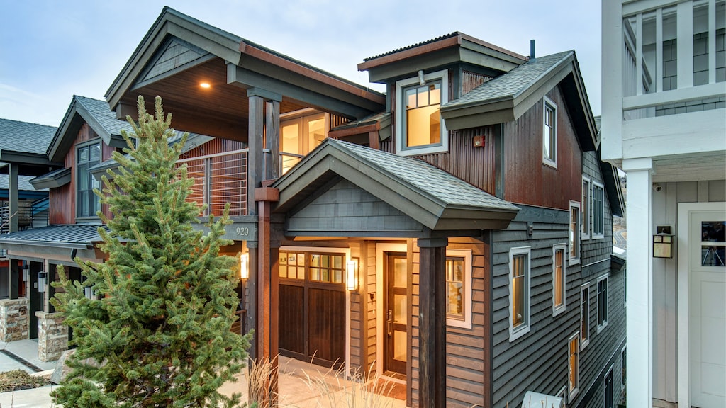 Stay in the heart of Park City! This stylish home is just a 2-minute walk from the ski run down to the Town Lift and Main Street's shops and dining. A private hot tub awaits.