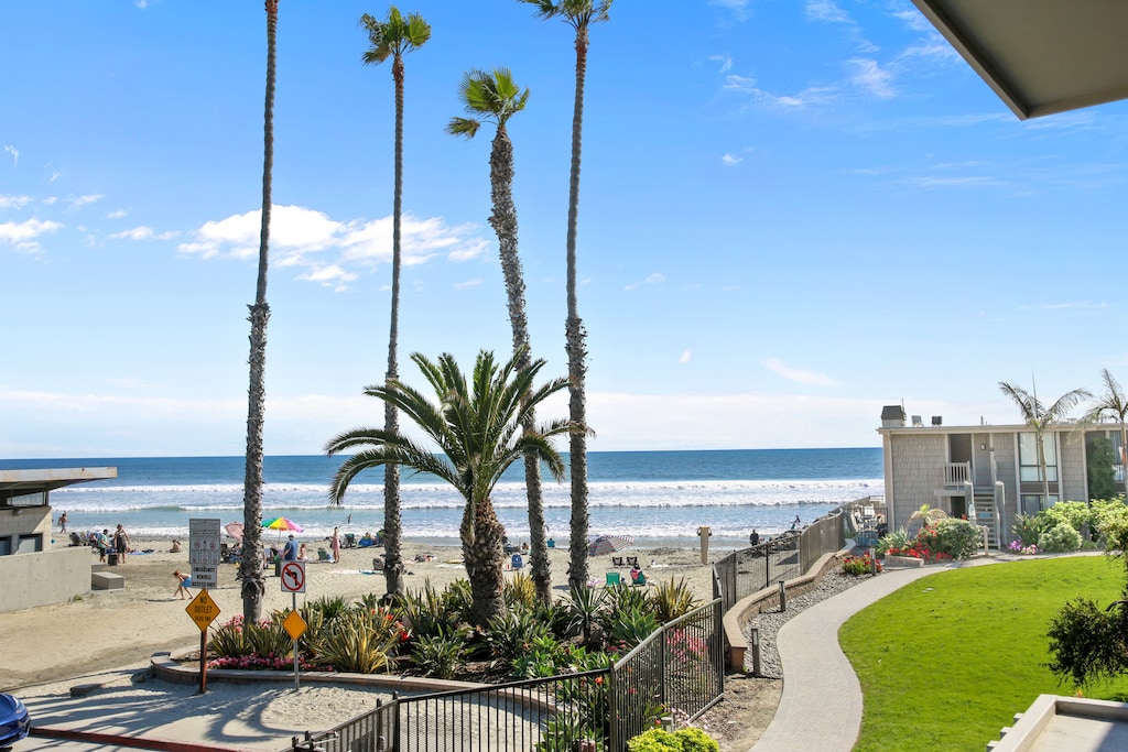 Stunning views and great beach access.