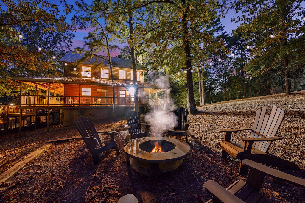 Sit under the stars and roast your mallows to perfect golden perfection!