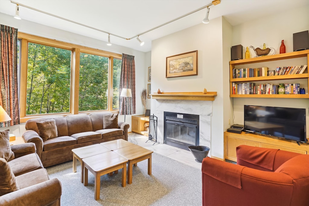 Sit by the fireplace after a long day of skiing.