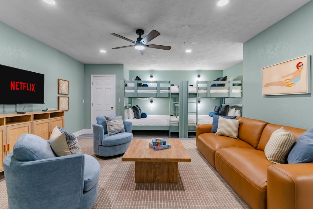 Brand New Bunk Room Addition! Full over Full Beds