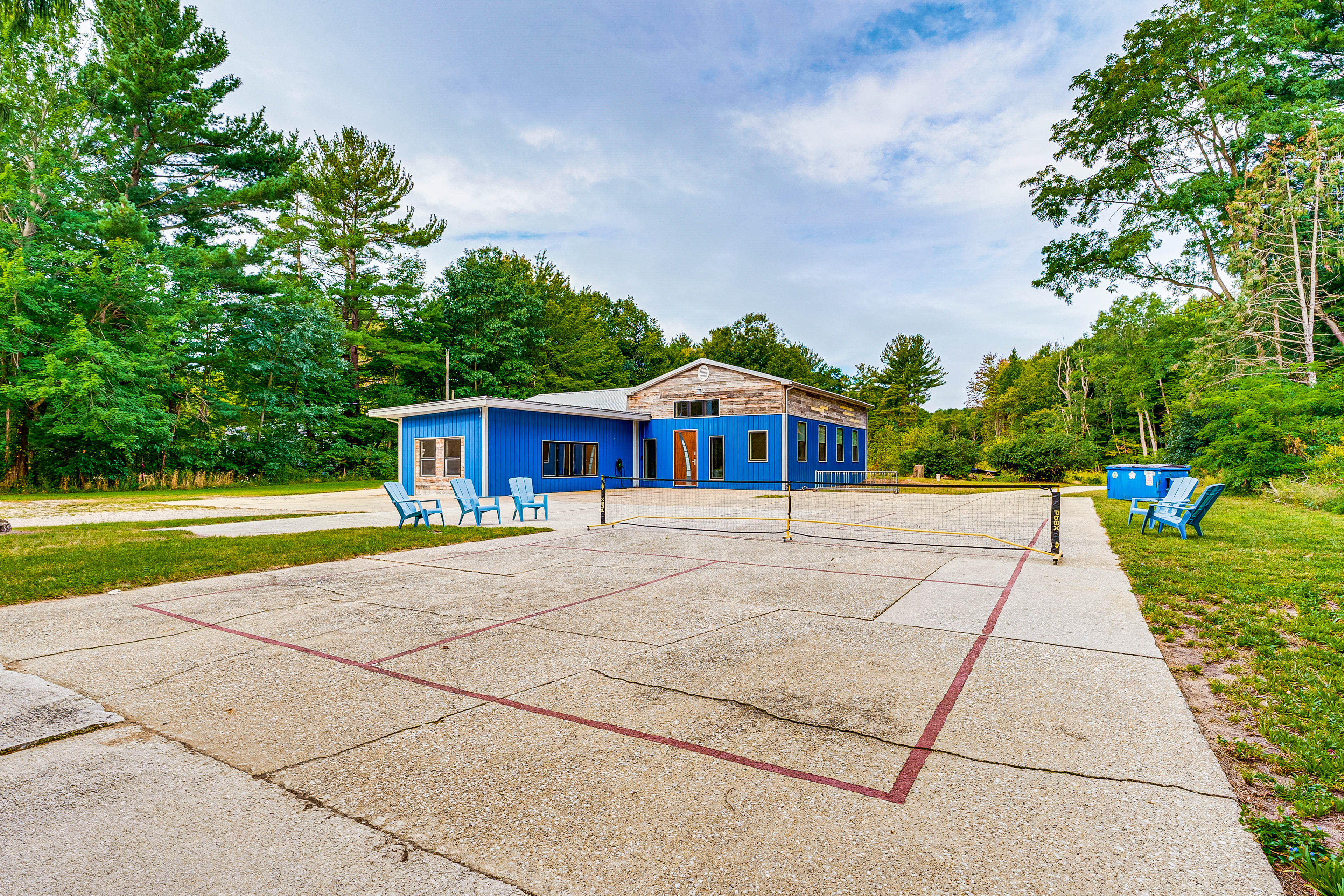 Property Image 1 - South Haven Home w/ Hot Tub + Pickleball Court!