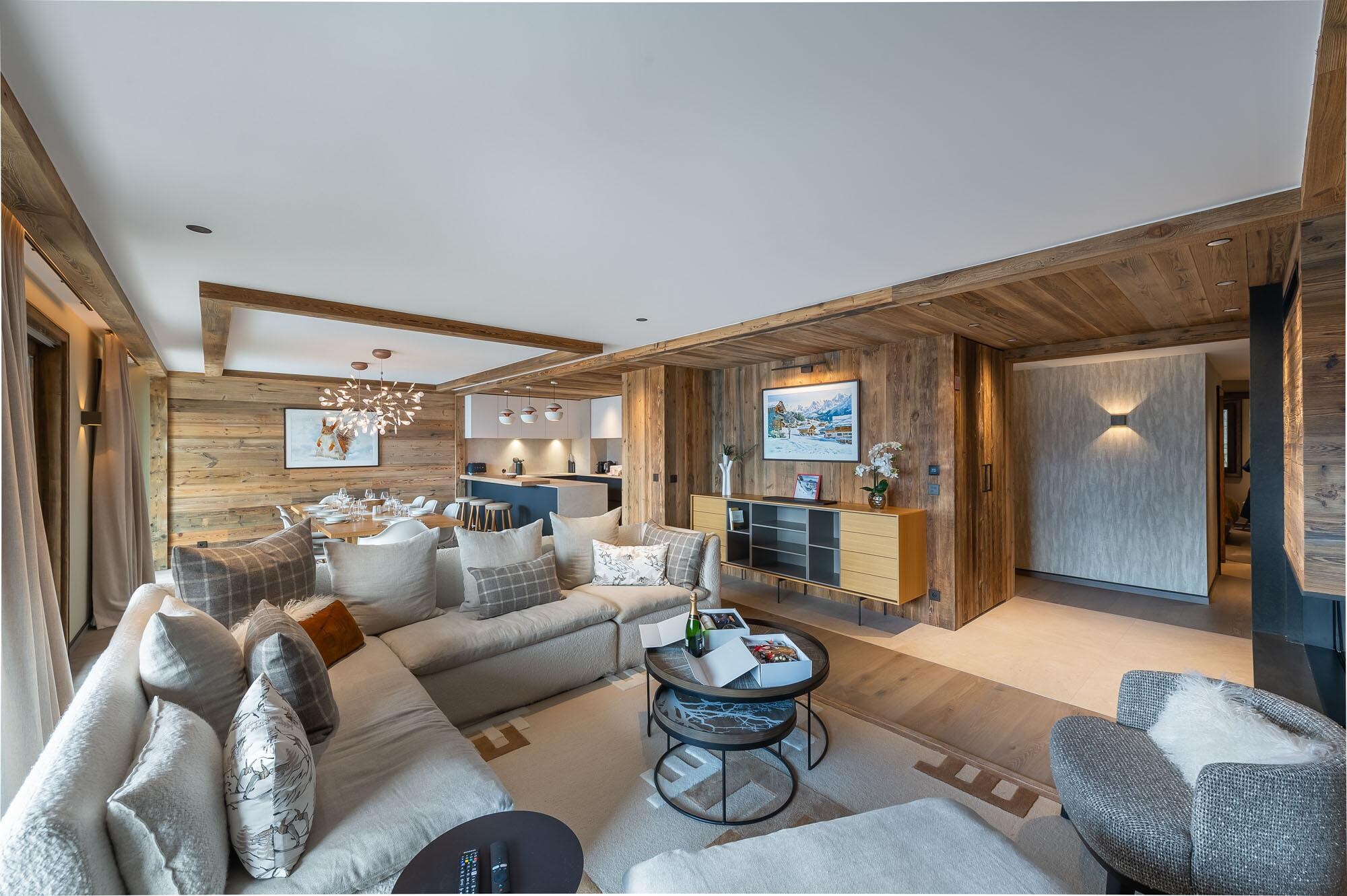 Property Image 1 - Winter in Meribel - 60m from the ski slopes; l’Orée 1