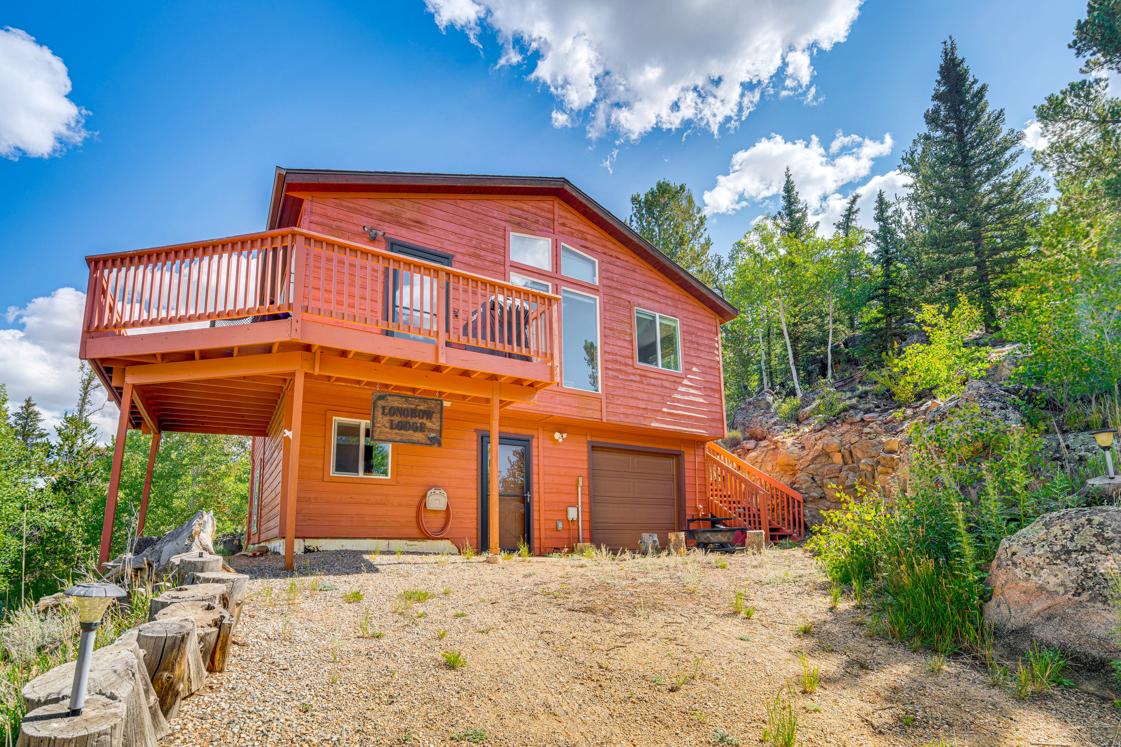 Property Image 2 - Pet-Friendly Cabin w/ Fire Pit in Jefferson!