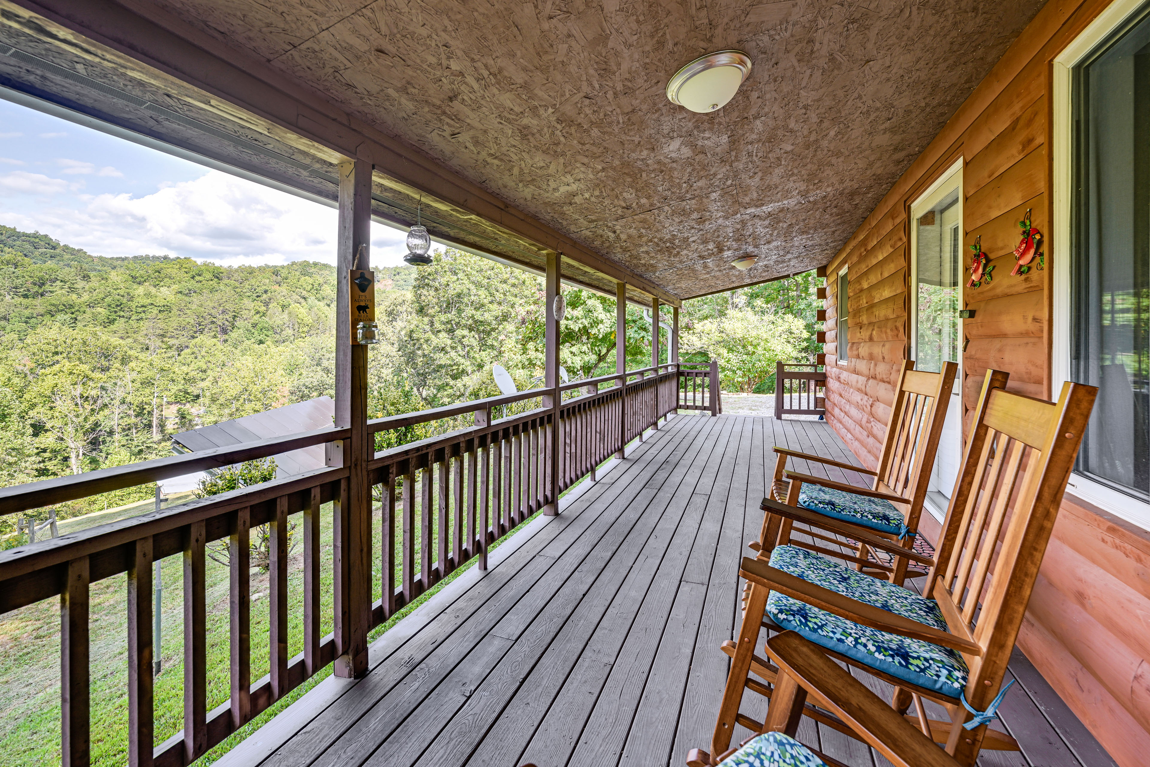 Property Image 2 - Riverfront North Carolina Cabin w/ Mountain Views!