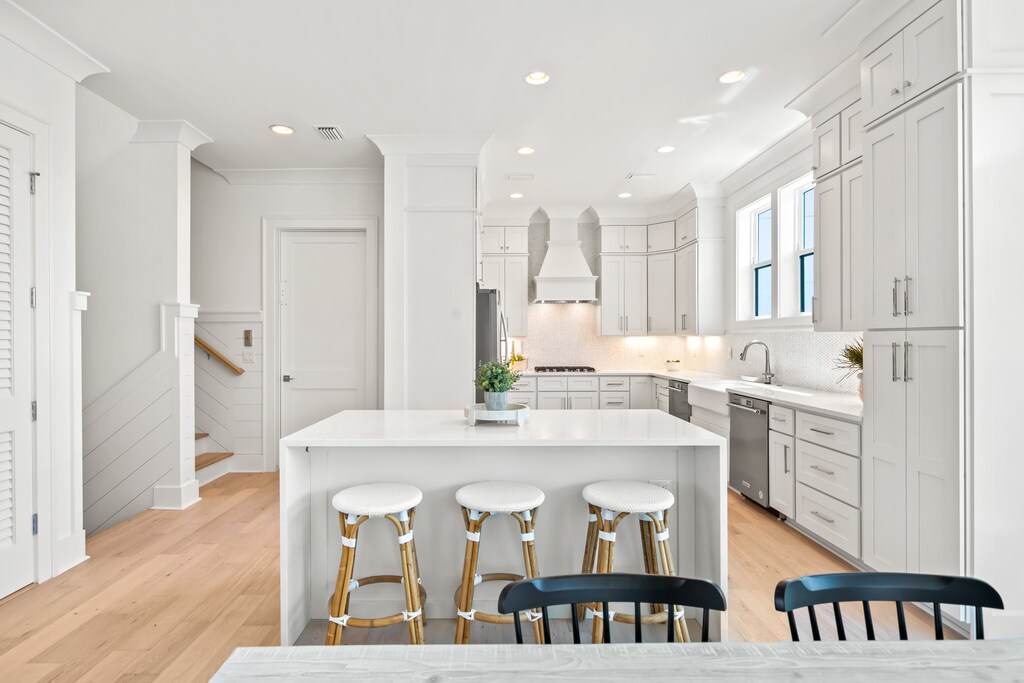 Second Floor: Kitchen & Dining Area