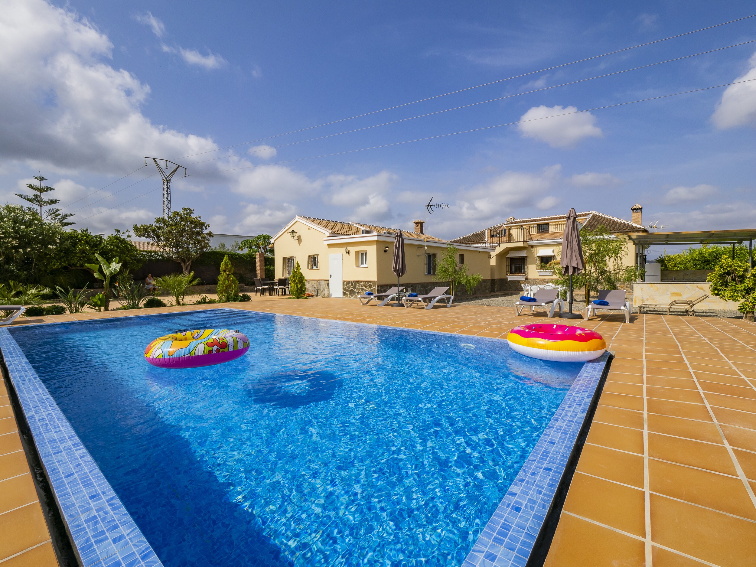 Charming rural house with swimming pool for 11 people in Alhaurín