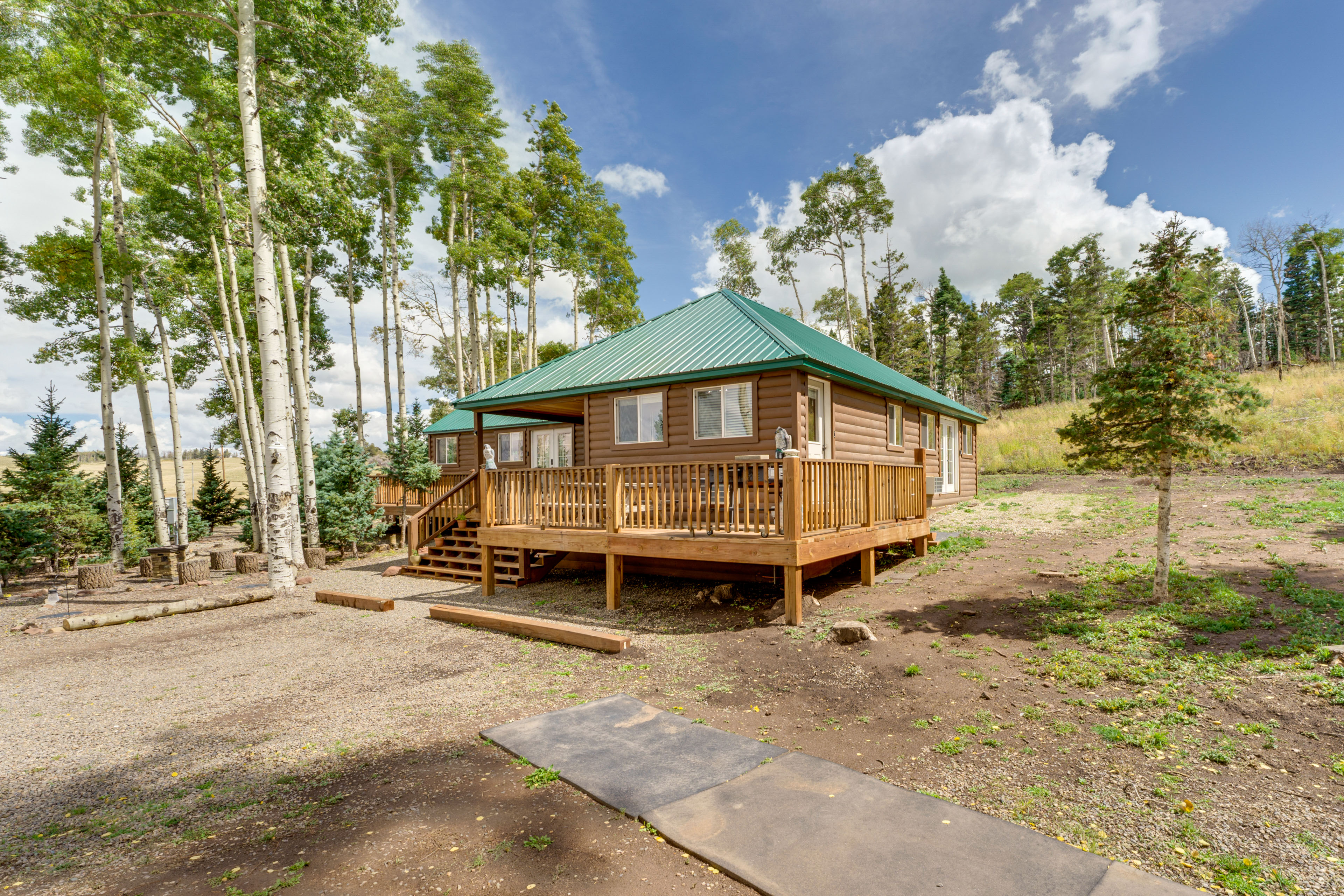 Custom Cabin w/ Mountain Views in Fort Garland