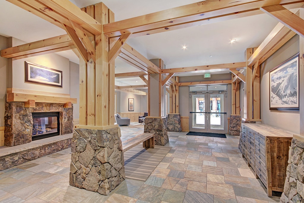 Lobby area leading into Center Village.