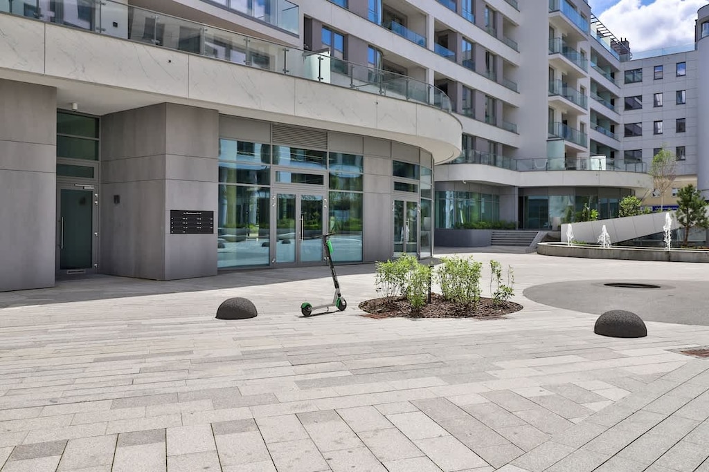 Stay in a well-connected area with excellent public transport links. 