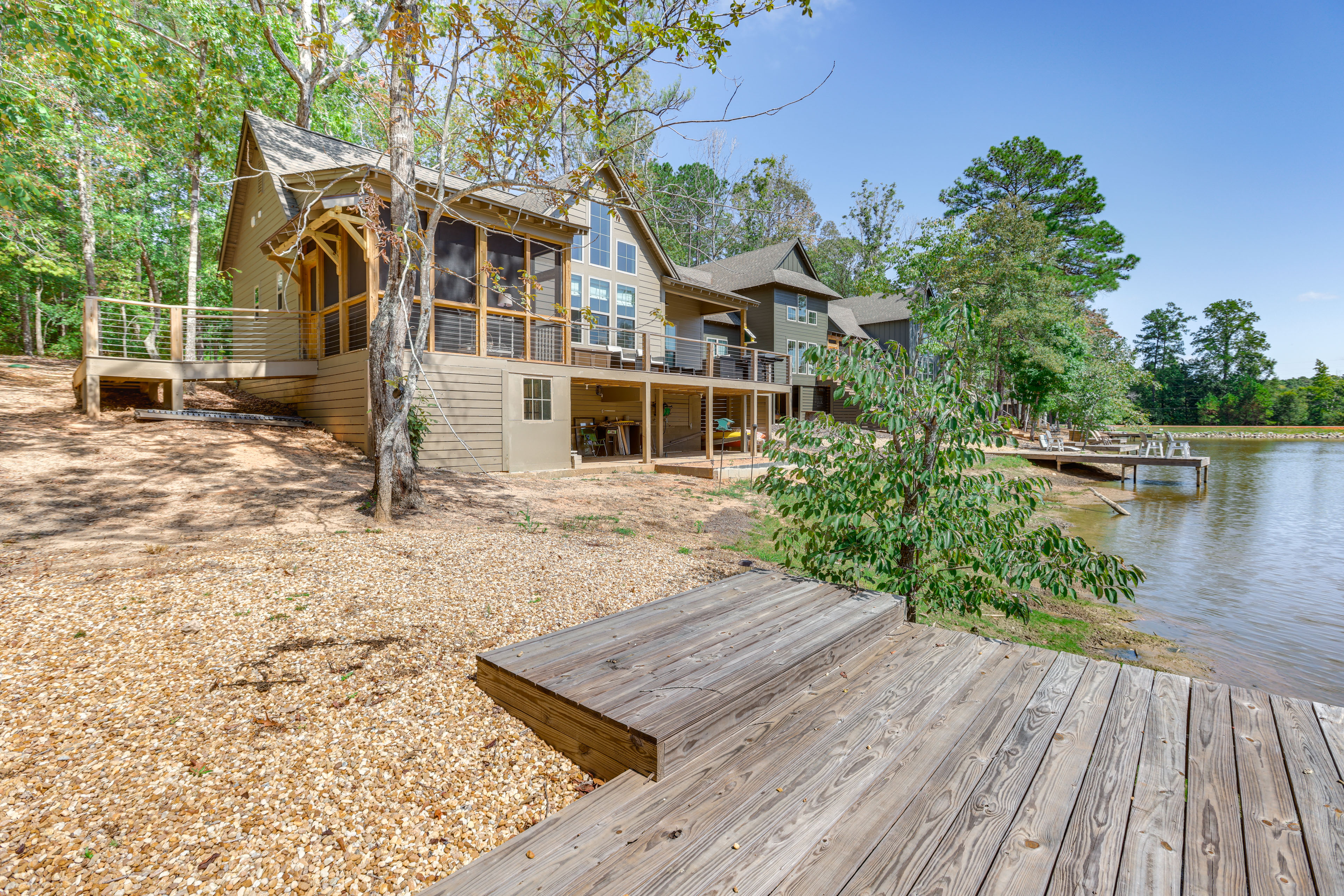 Property Image 1 - Modern Home Near Lake Martin: Fishing Pond On-Site