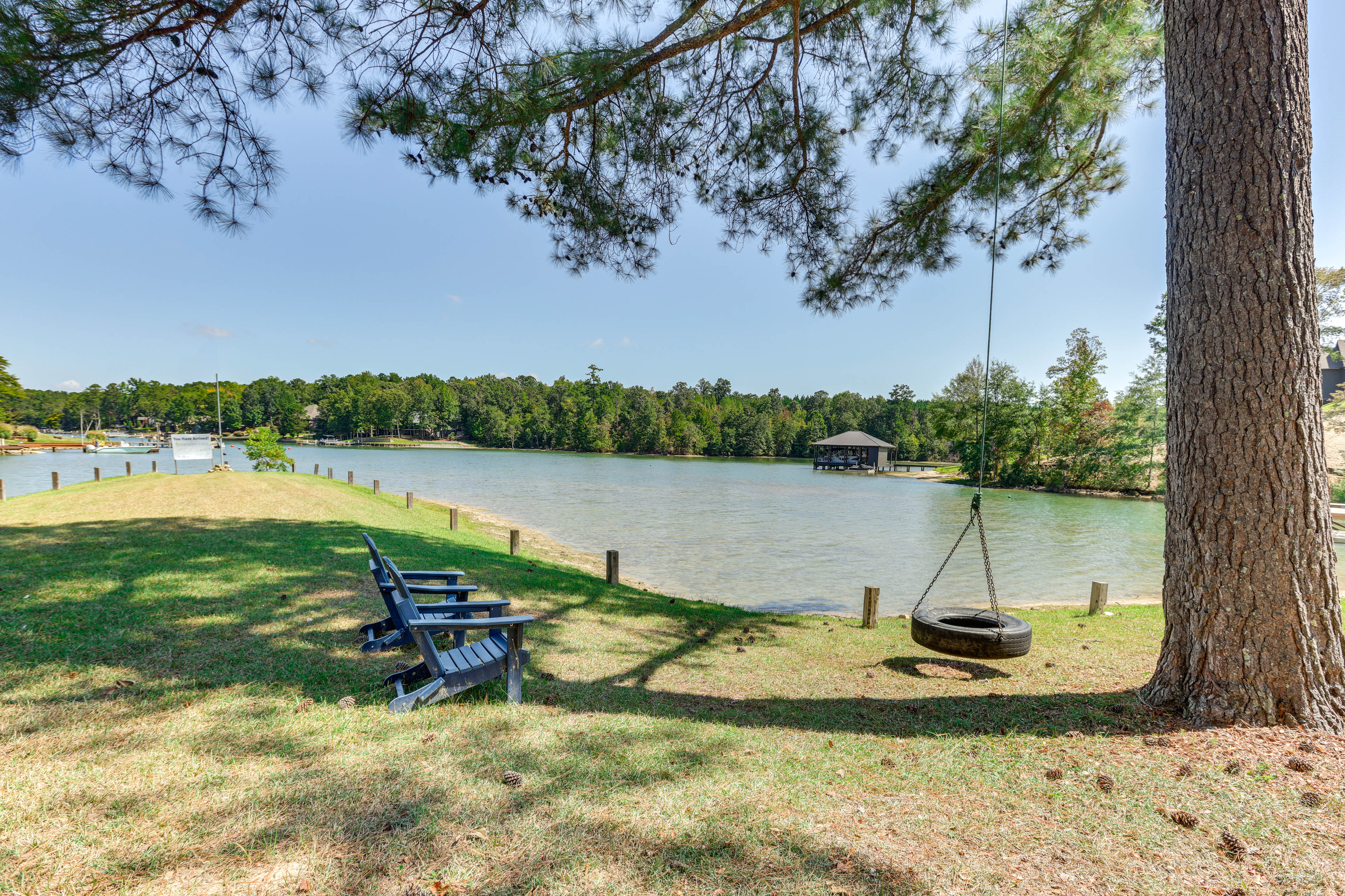 Property Image 2 - Modern Home Near Lake Martin: Fishing Pond On-Site