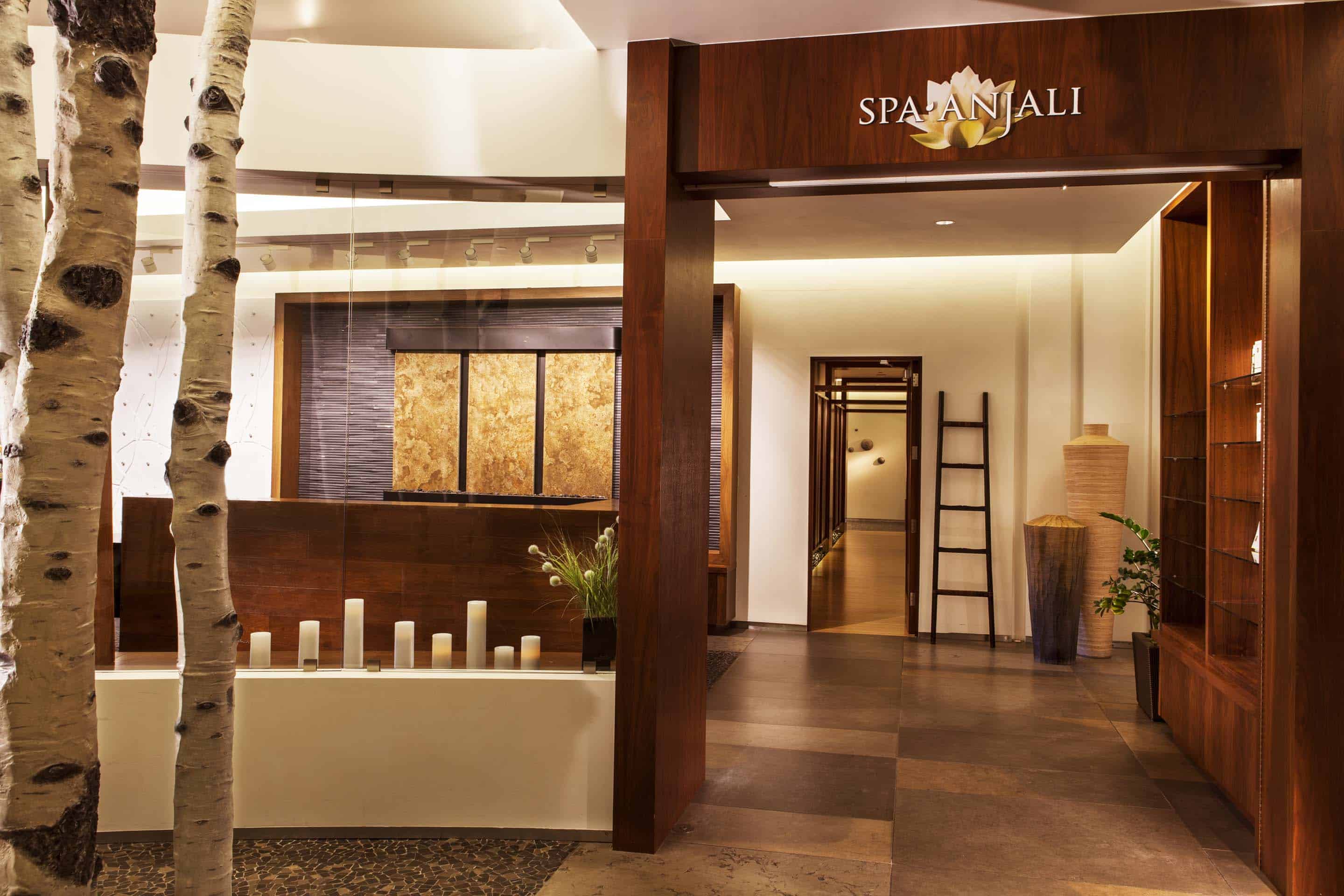 Westin Riverfront Spa Anjali entrance