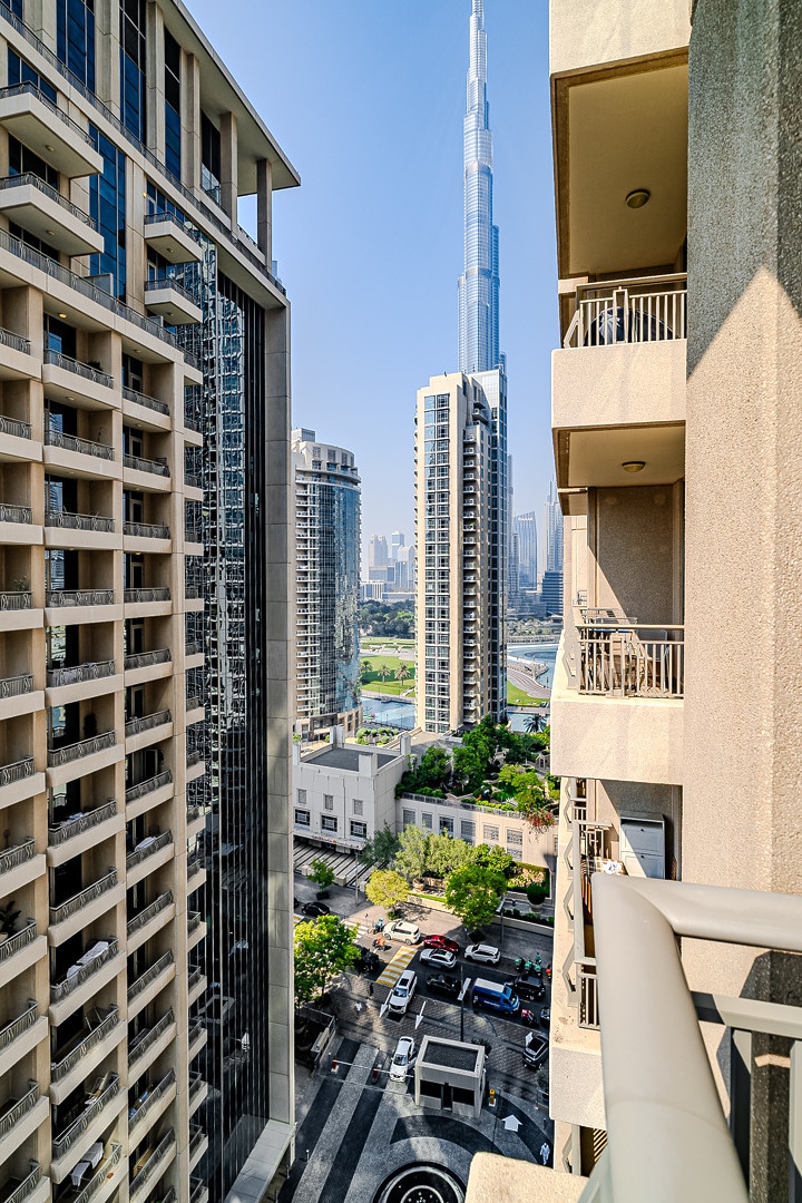 Apartment with Burj Khalifa views