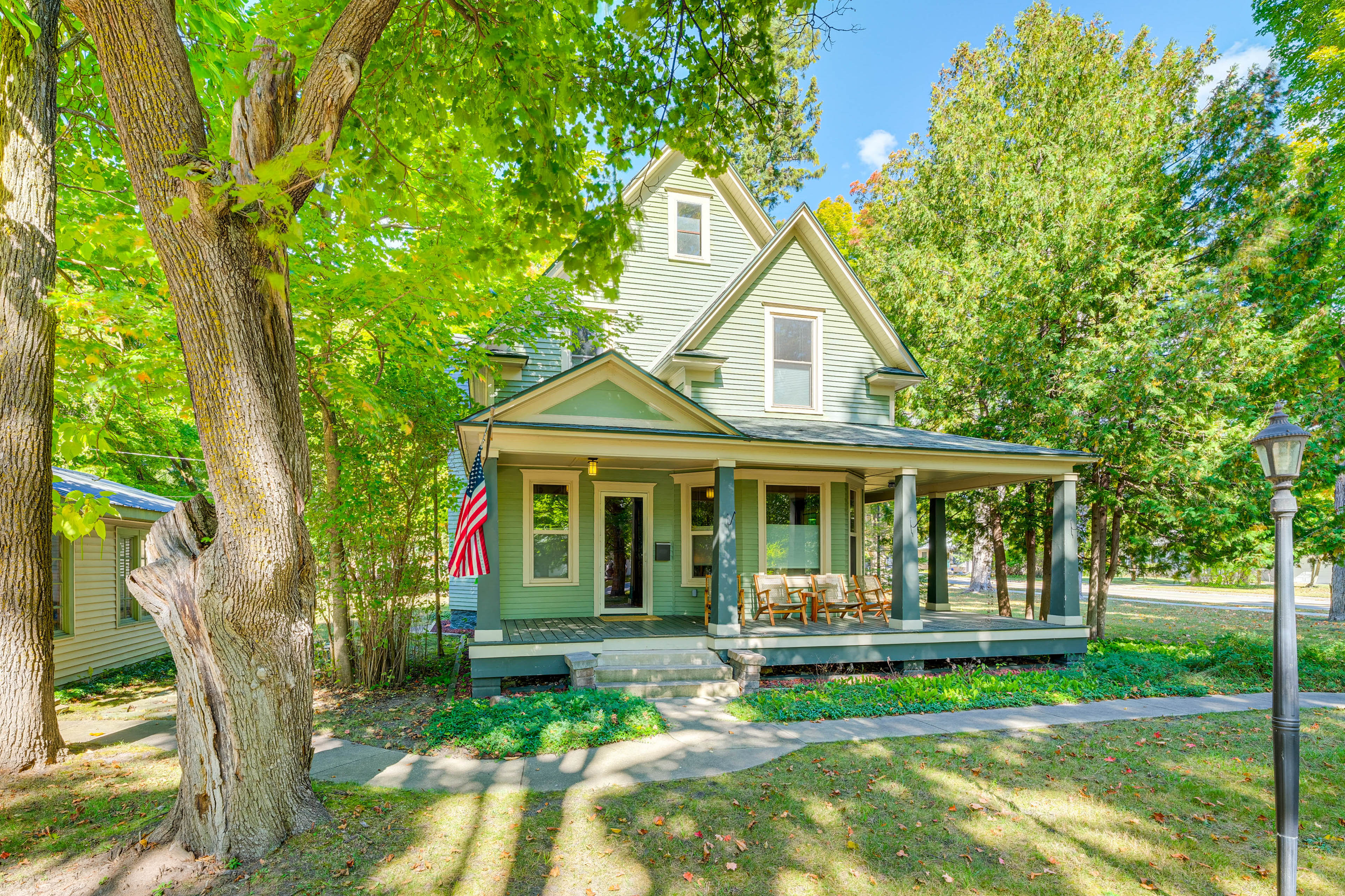 Property Image 2 - Near Lake: Historic Boyne City Home w/ Fire Pit!