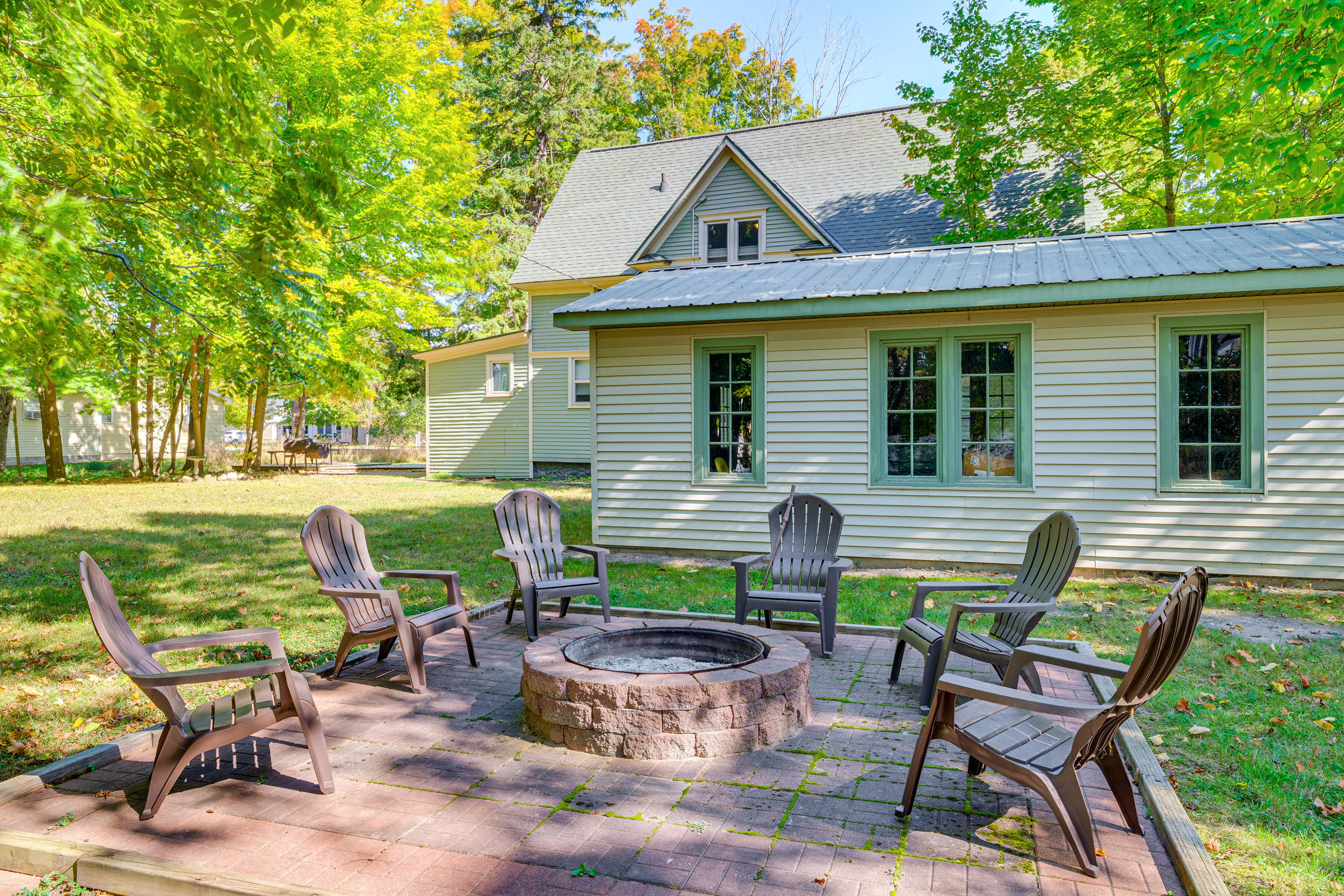 Property Image 1 - Near Lake: Historic Boyne City Home w/ Fire Pit!