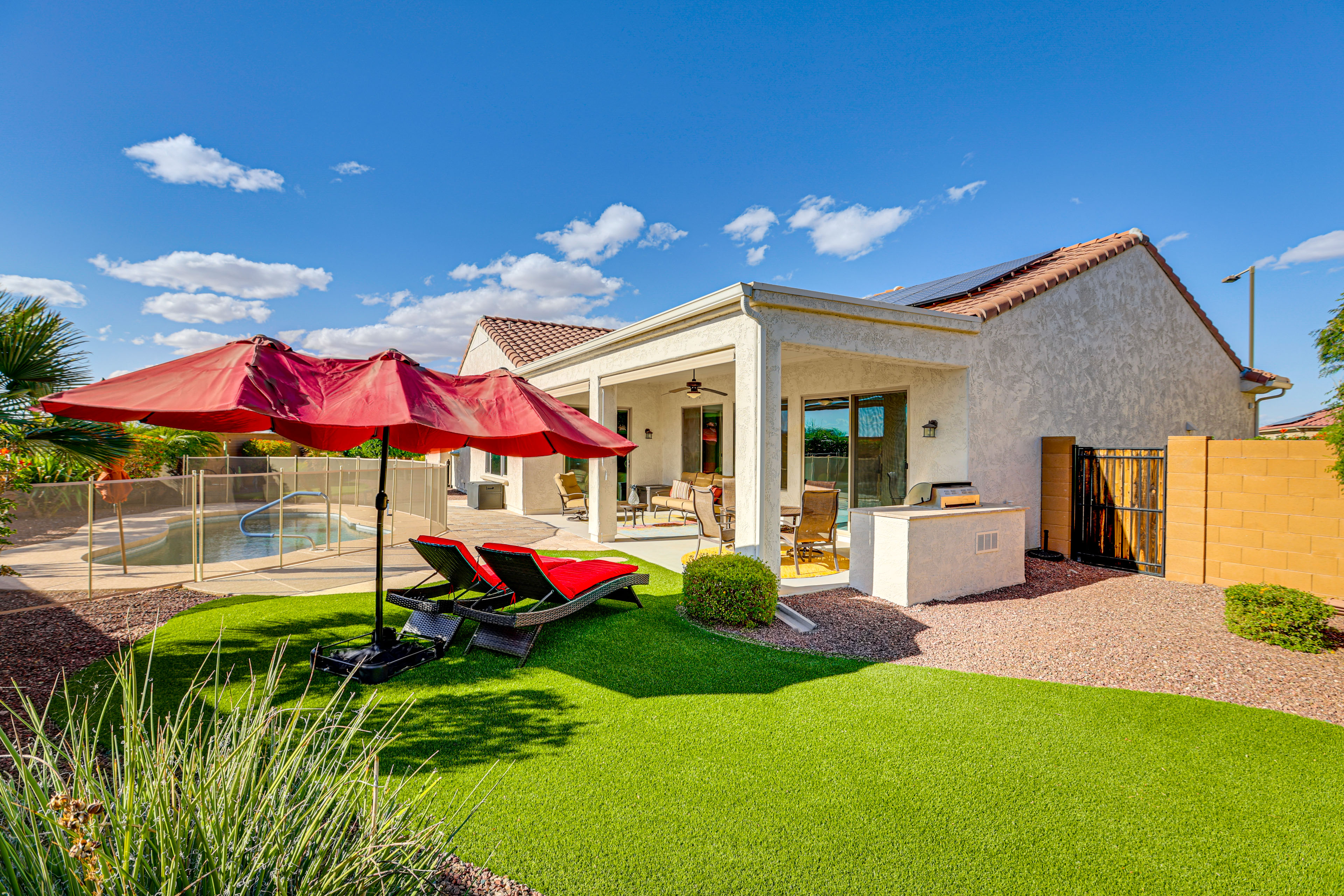 Property Image 2 - Sun-Soaked Buckeye Home: Putting Green & Pool